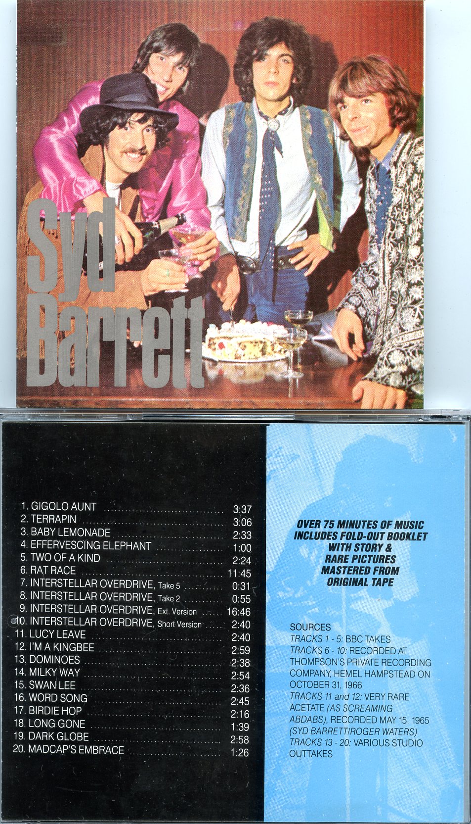 Syd Barrett - Lucy Leave And Other Rarities ( 75 minutes of unreleased acetates demos and outtakes )