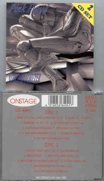 Pink Floyd - Now And Forever  ( On Stage )  ( 2 CD SET ) ( 28 Sep 1987, Chicago , USA )