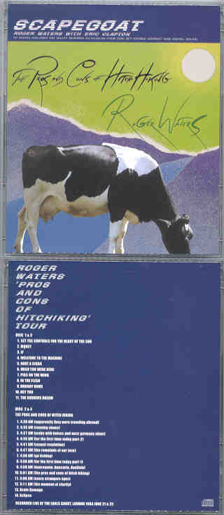 Roger Water - 1984 Hitchhiking Tour Waters w/ Eric Clapton  Vol. 2  Scapegoat  ( 4 CD SET )