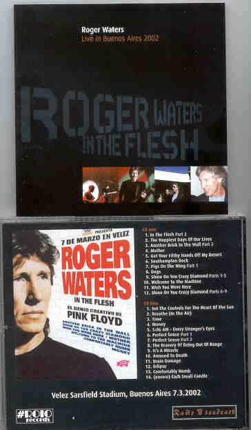 Roger Water - In The Flesh   ( 2 cd set )  ( Buenos Aires 2002 )   