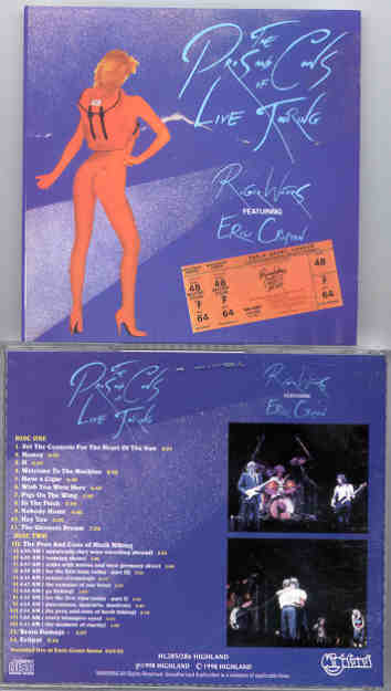 Roger Water - The Pros And Cons Of Live Touring   ( 2 cd set )  ( Highland )