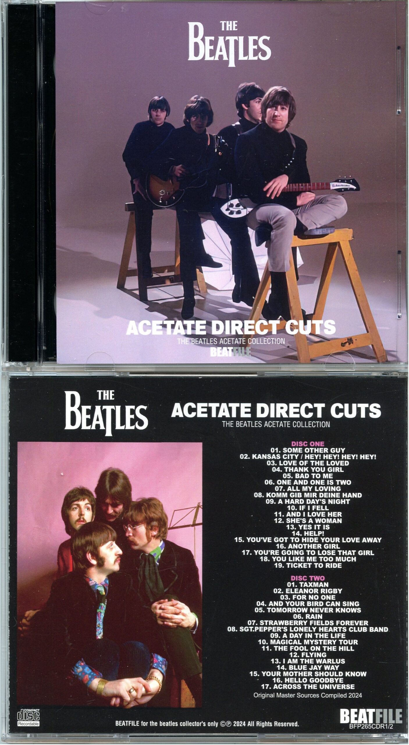 The Beatles - Acetate Direct Cuts ( 2 CD SET ) ( BEATFILE ) ( The Beatles Acetates Collection )