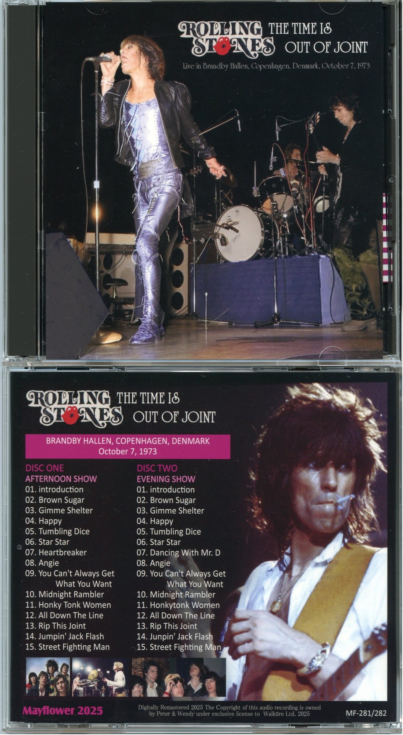THE ROLLING STONES - The Time Is Out Of Joint ( 2 CD ) ( MAYFLOWER ) ( Brandby Hallen, Copenhagen, Denmark, October 7th, 1973 )