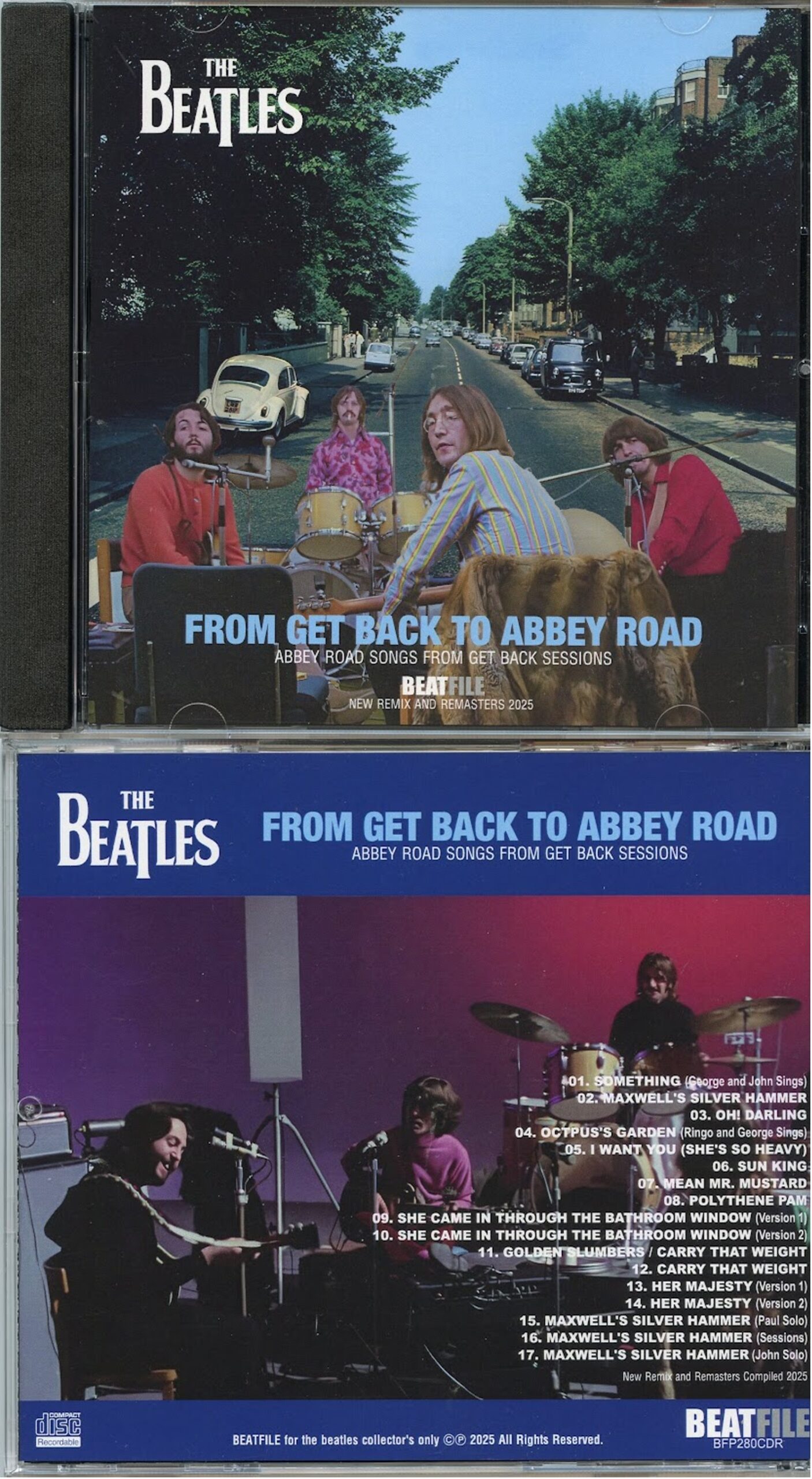 THE BEATLES - From Get Back To Abbey Road ( 2026 BEATFILE )( Abbey Road Songs From Get Back Sessions )