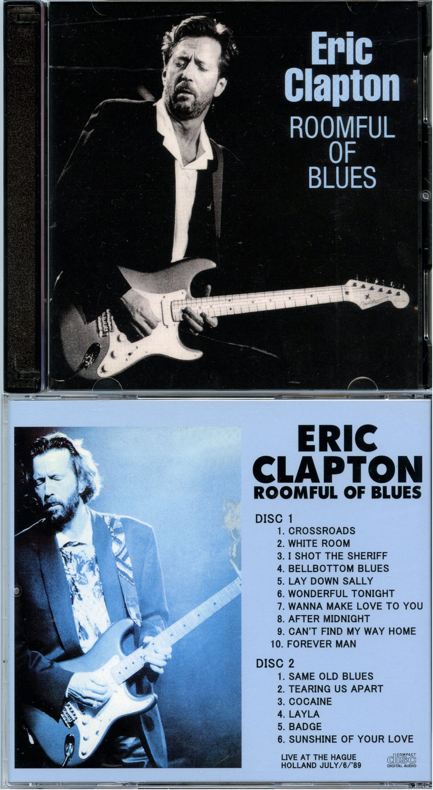 Eric Clapton - Roomful Of Blues ( 2 CD ) ( wHATEVER )( Live at The Hague, Holland, July 6th, 1989 )