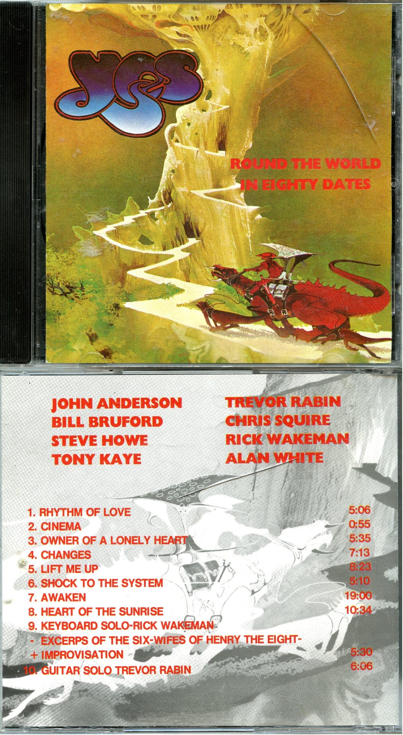 YES -  Round The World in Eighty Dates ( Live During the 1991 World Tour )