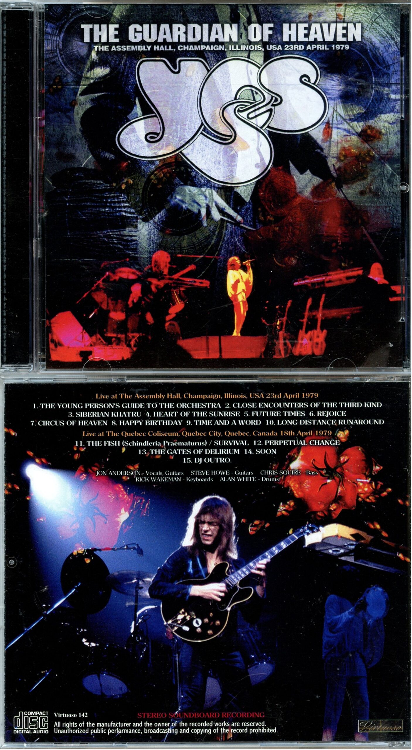 YES - The Guardian Of Heaven ( Virtuoso ) ( Assembly Hall, Champaign, Illinois, USA, April 23rd, 1979 and Quebec, Canada, April 18th, 1979 )