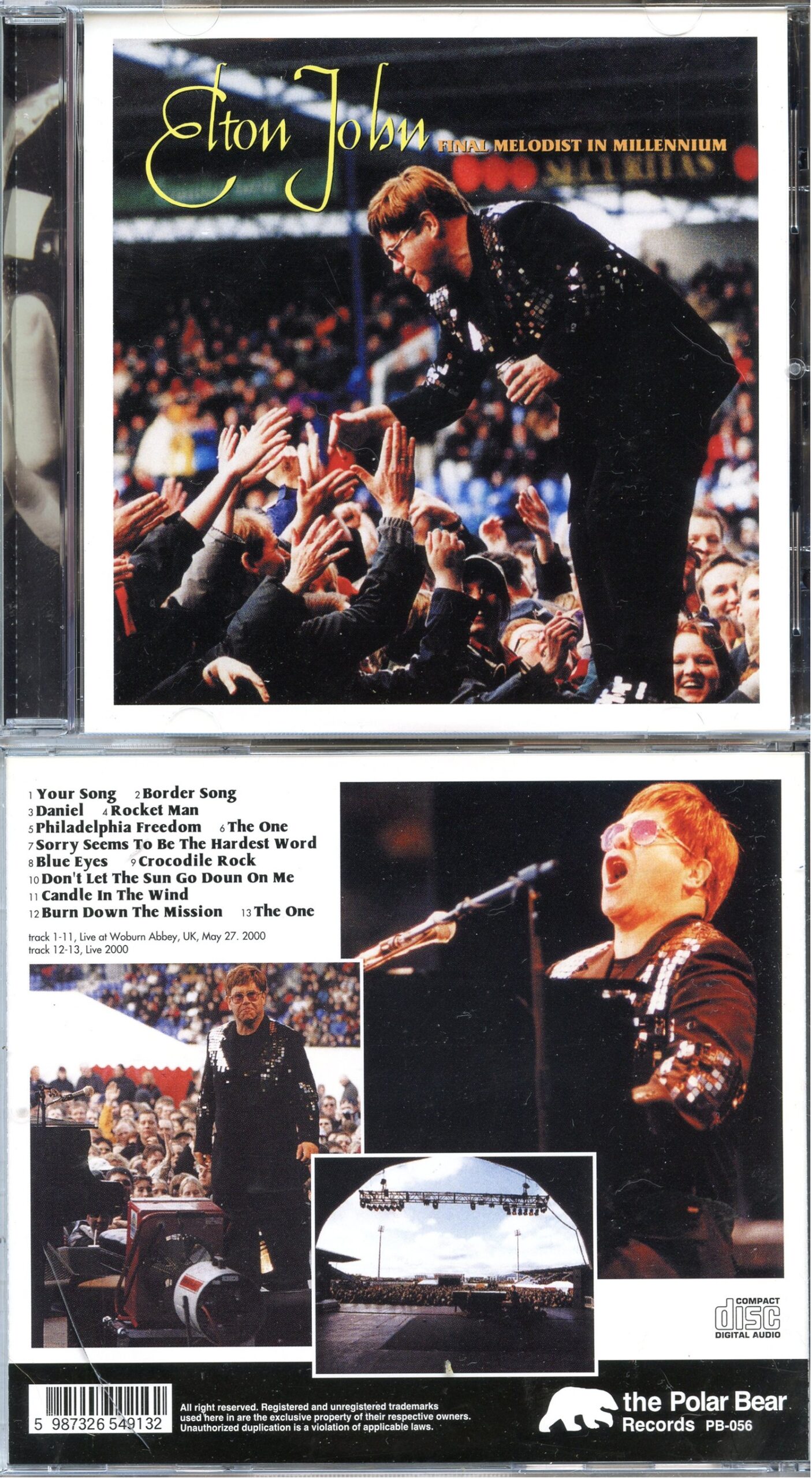 Elton John - Final Melodist In Millennium ( Polar Bear ) ( Woburn Abbey, UK, May 27th, 2000 plus bonustracks )